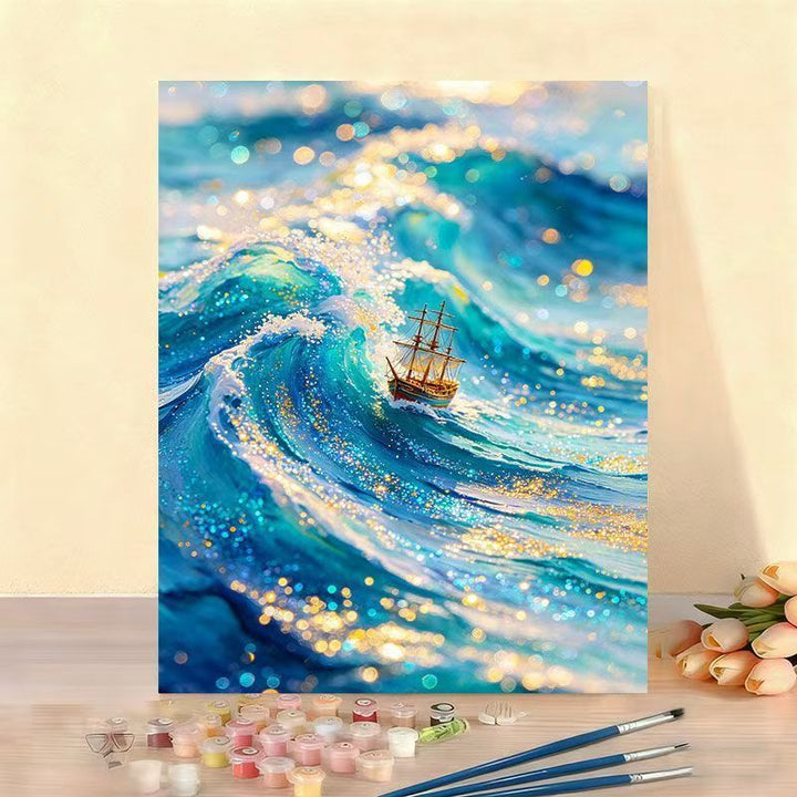 DIY Ocean Wave Painting Kit Stornfield