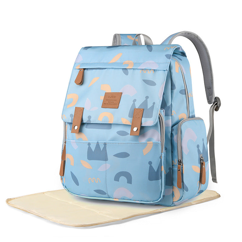 Stylish Patterned School Backpack Stornfield