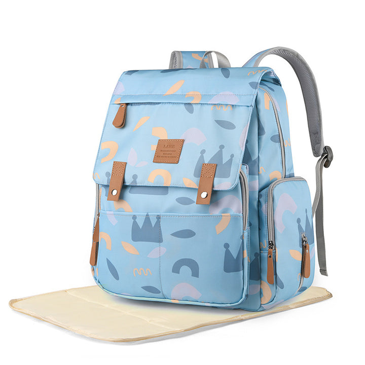 Stylish Patterned School Backpack Stornfield