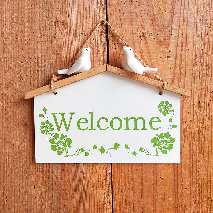 Rustic Welcome Home Wall Sign