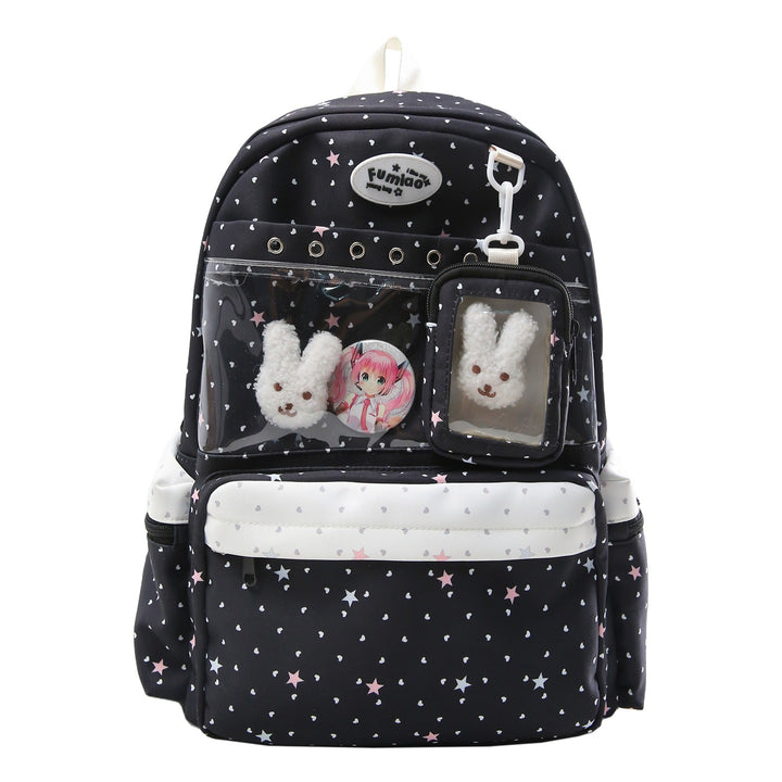 Transparent Pocketed Character Backpack Stornfield