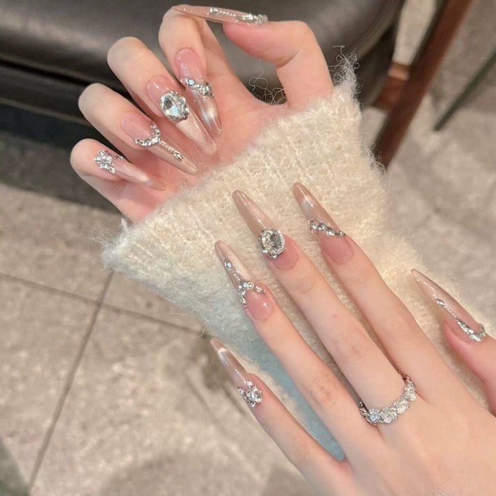 Artistic Press-On Nail Set Stornfield