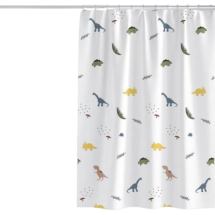 Children's Dinosaur-Themed Shower Curtain Stornfield