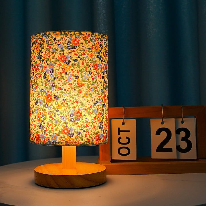 Home Decor Floral Patterned Table Lamp