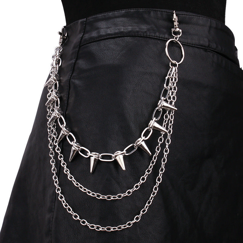 Fashionable chain belt with stud accents Stornfield