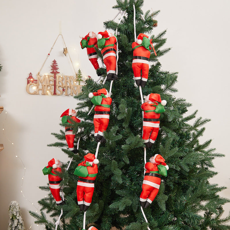 Playful Santa Claus Decoration Figure Stornfield