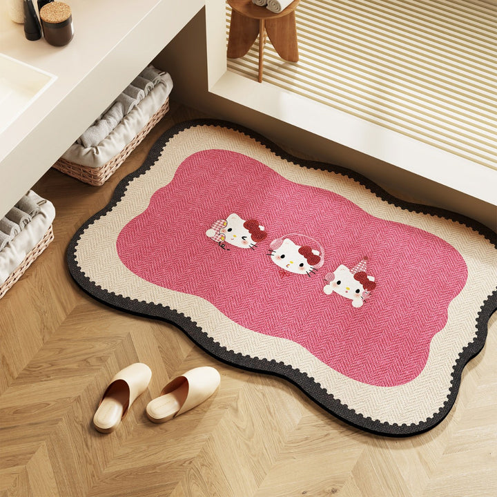 Cute Cartoon Character Bath Rug