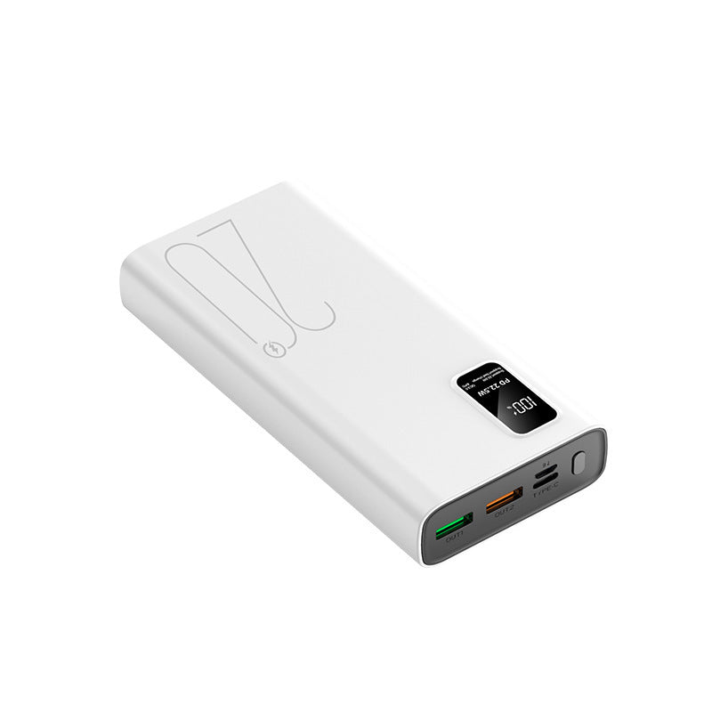 High-performance power bank with integrated fast charging function and LCD display Stornfield