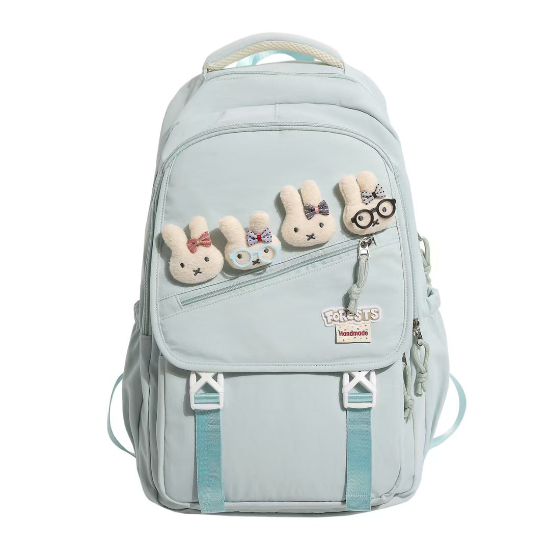 Cute Bunny Embroidered Backpack Stornfield