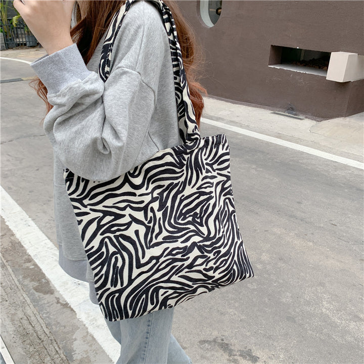 Leopard Print Tote Bag
