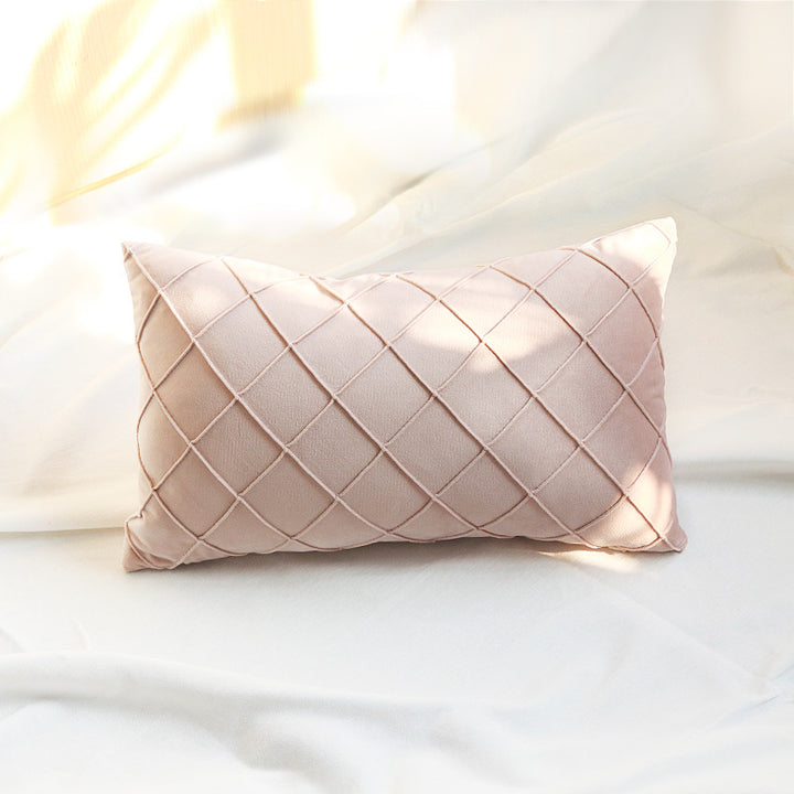 Women's cushion cover in modern diamond design Stornfield