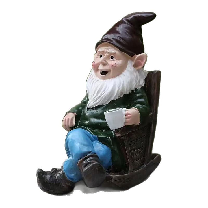 Funny Garden Gnome Decorative Figure Stornfield