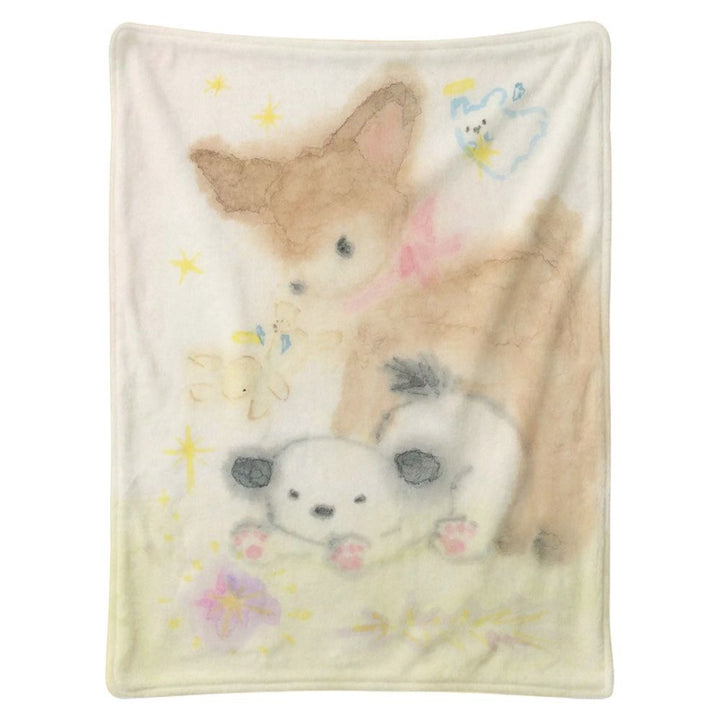 Cuddly Character-Themed Throw Blanket