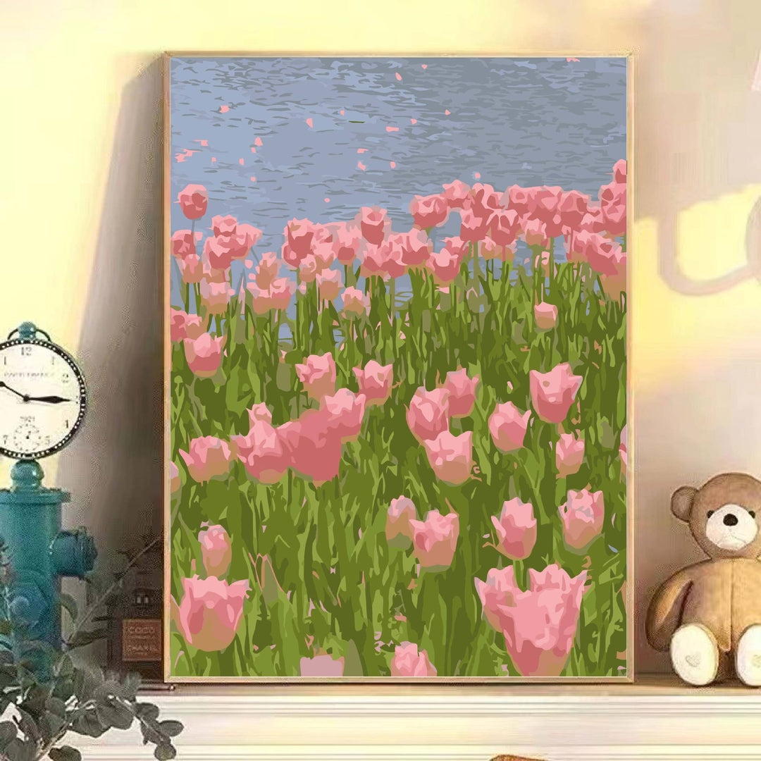 Scenic Landscape Art Canvas Print Stornfield