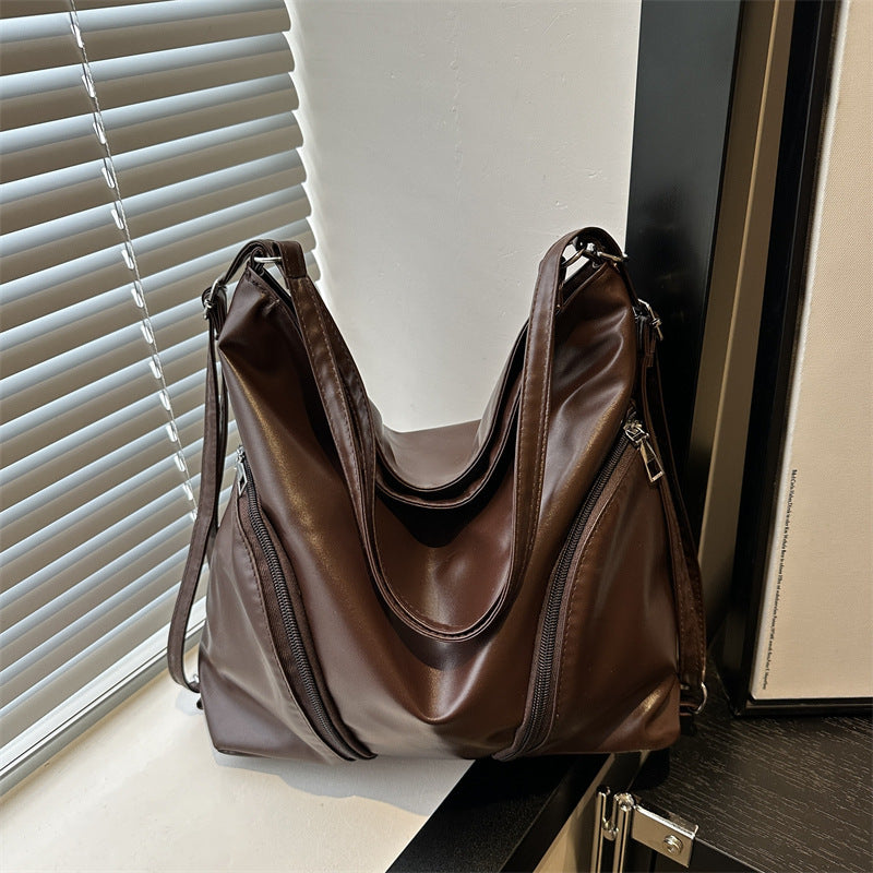 Chic Faux Leather Hobo Bag Stornfield