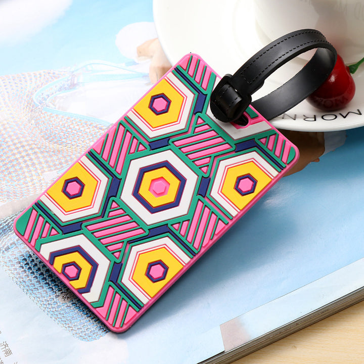 Unisex Luggage Tag in Artistic Design Bowlift