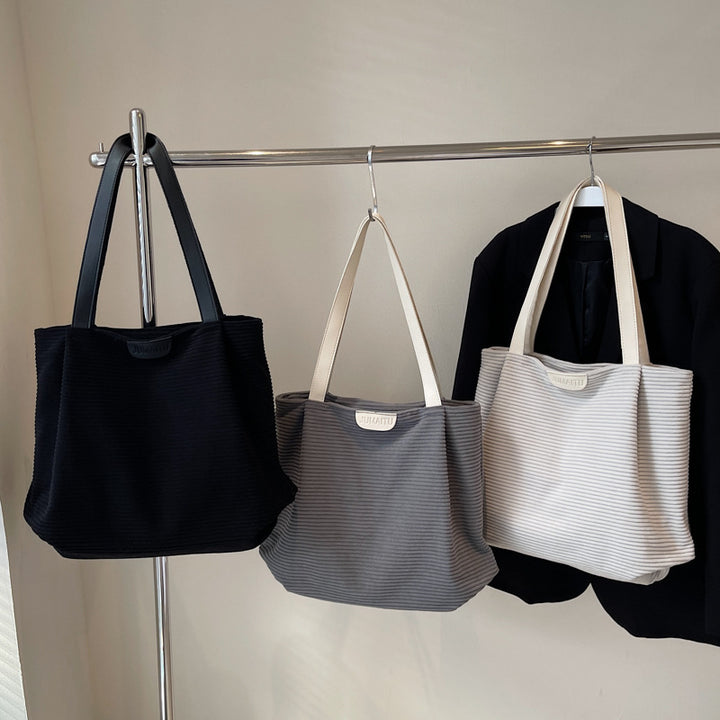 Textured Fabric Everyday Tote Stornfield