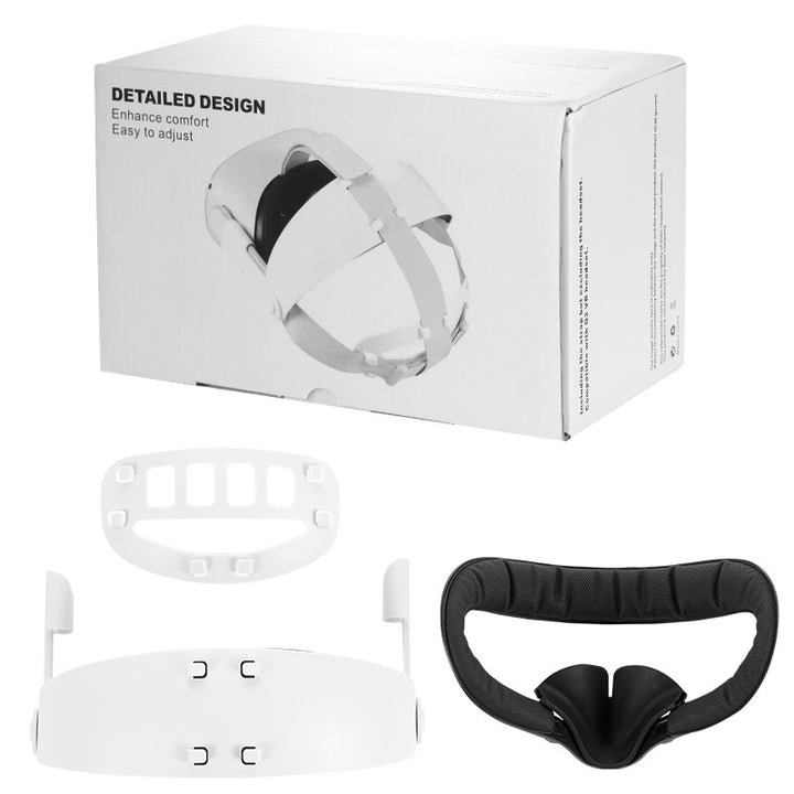 VR Headrest with Breathable Material and Ergonomic Design Stornfield