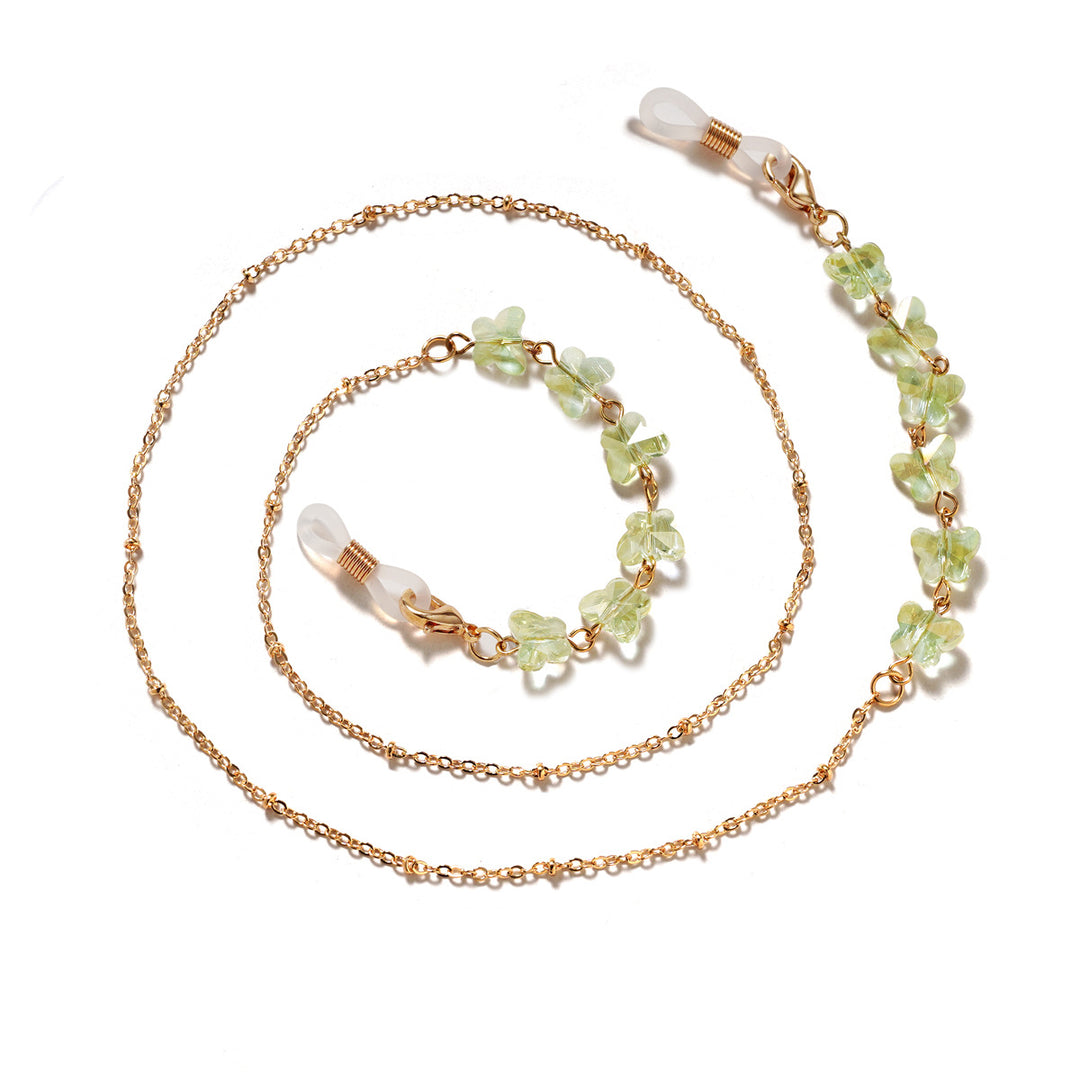 Floral Embellished Eyewear Chain Stornfield