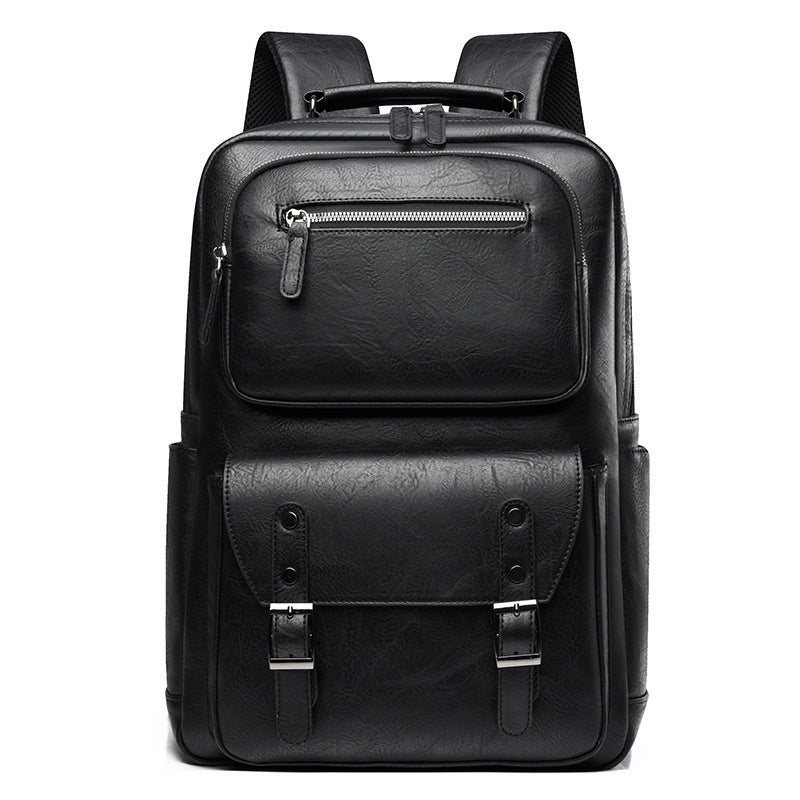 Stylish Multi-Purpose Leather Backpack Stornfield