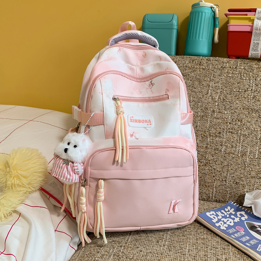 Multifunctional Cute Animal-Embellished Backpack Stornfield