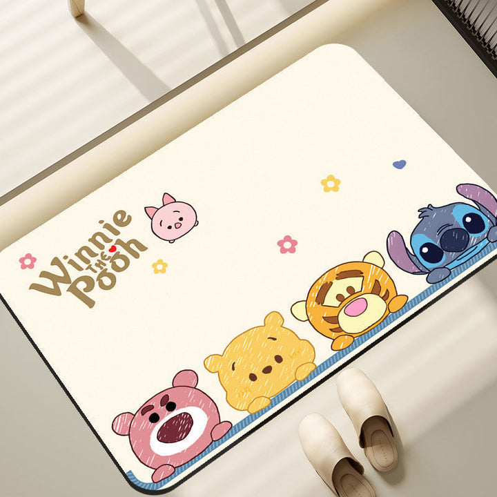Cartoon Character Area Mat