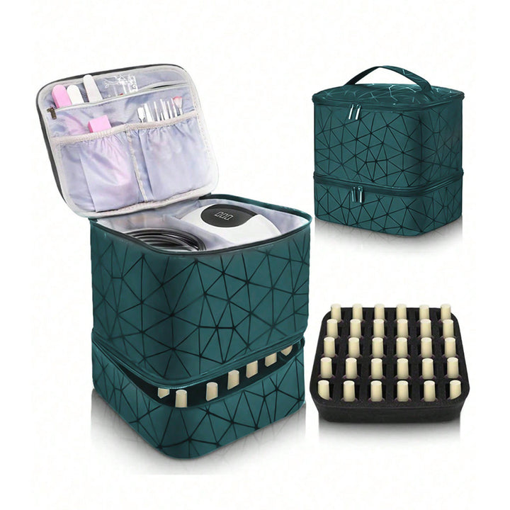 Cosmetic Organizer Bag with Dual Design and Sturdy Interior Lining Stornfield