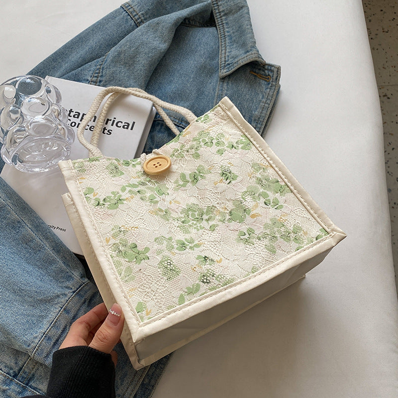 Decorative Floral Tote