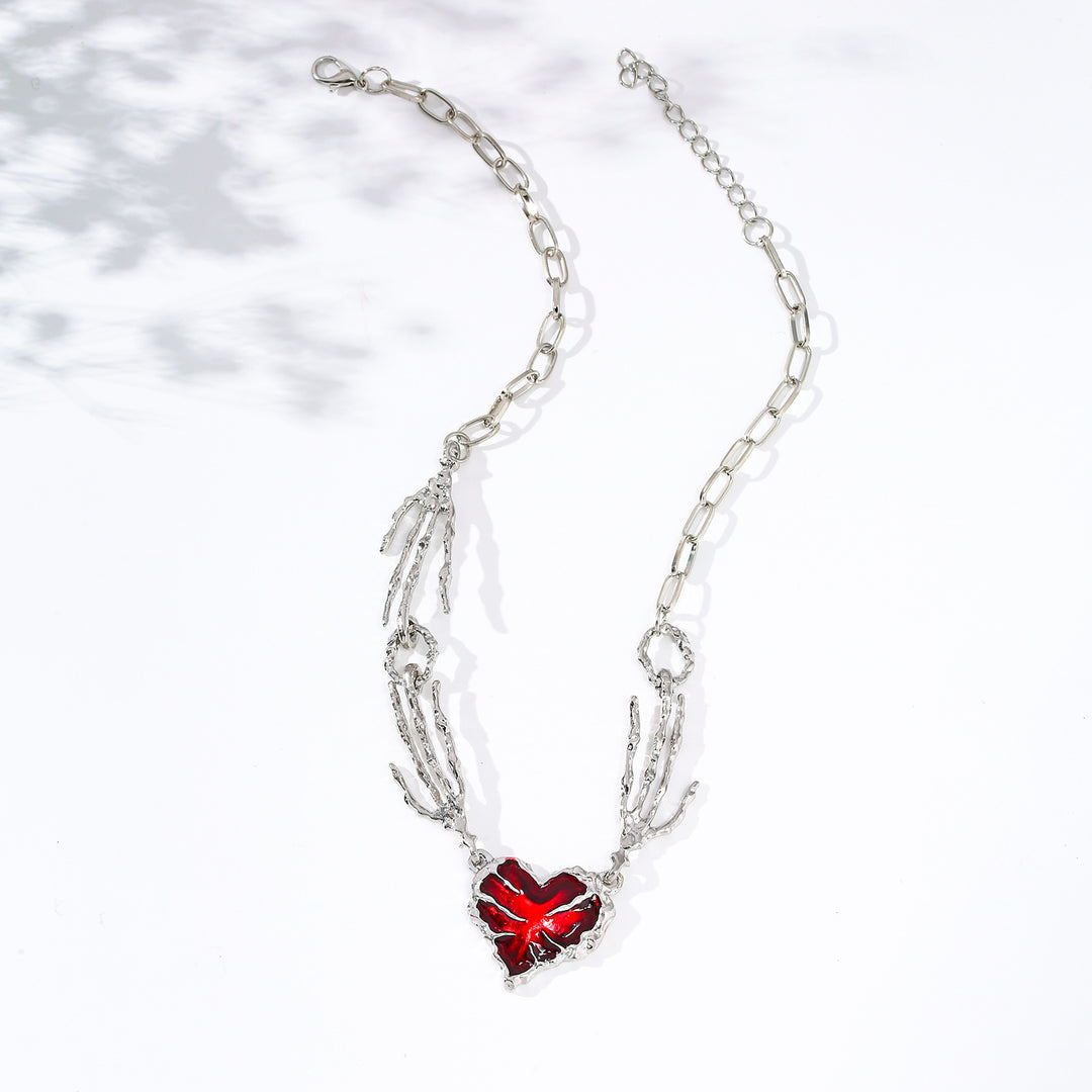Artistic Heart Pendant Necklace Stornfield