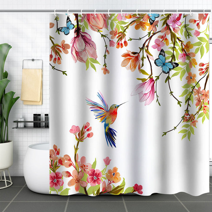Nature-Inspired Shower Curtain Stornfield