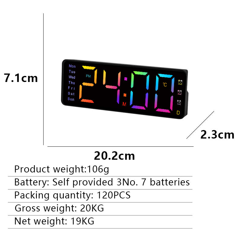Digital Wall Clock Stornfield