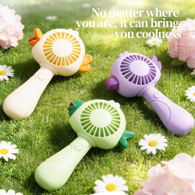 Unisex Portable Handheld Fan with Animal Design Stornfield
