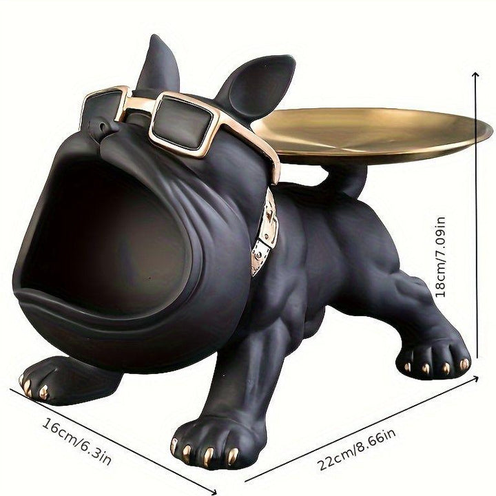 Funny decorative figure of a French Bulldog Stornfield