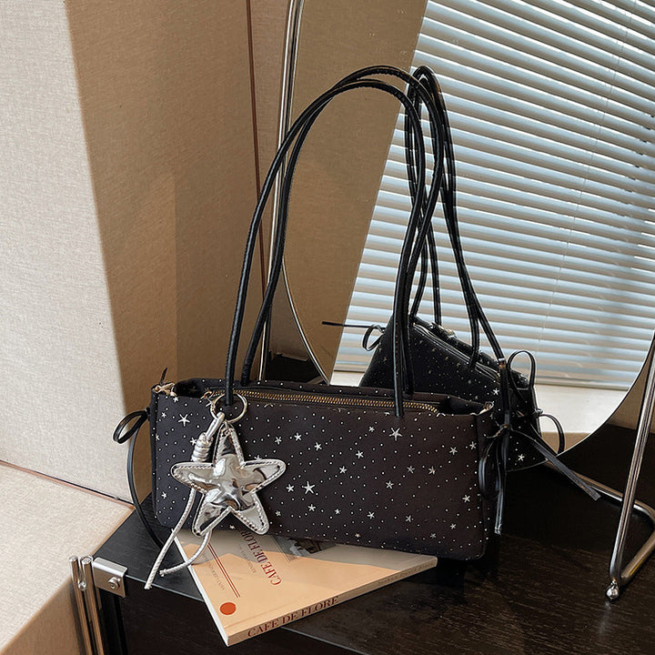 Star-Embellished Handbag