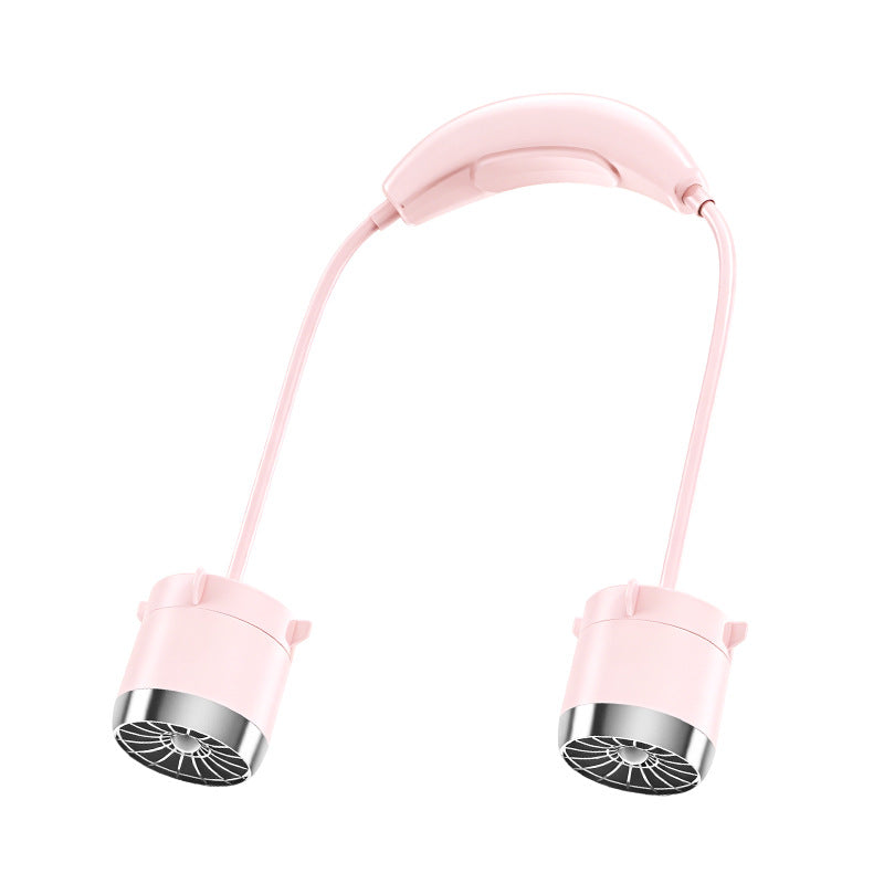 Women Portable Neck Fan with Dual Airflow Stornfield