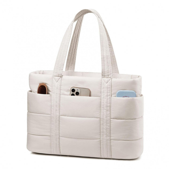 Padded everyday handbag with practical outer pockets Stornfield