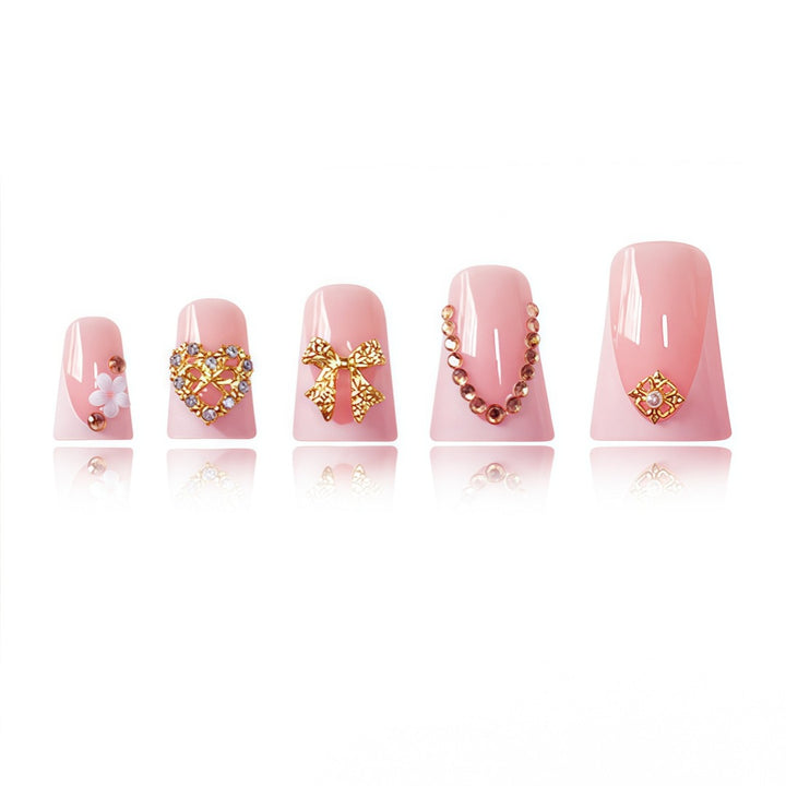Glamorous Decorative Press-On Nails Stornfield