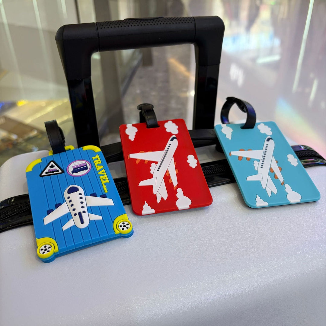 Airplane-Themed Luggage Tag Stornfield