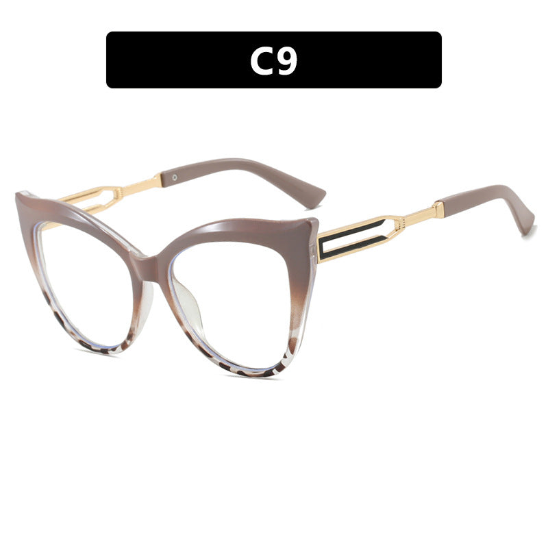 Ladies cat-eye glasses with elegant metal frame Stornfield
