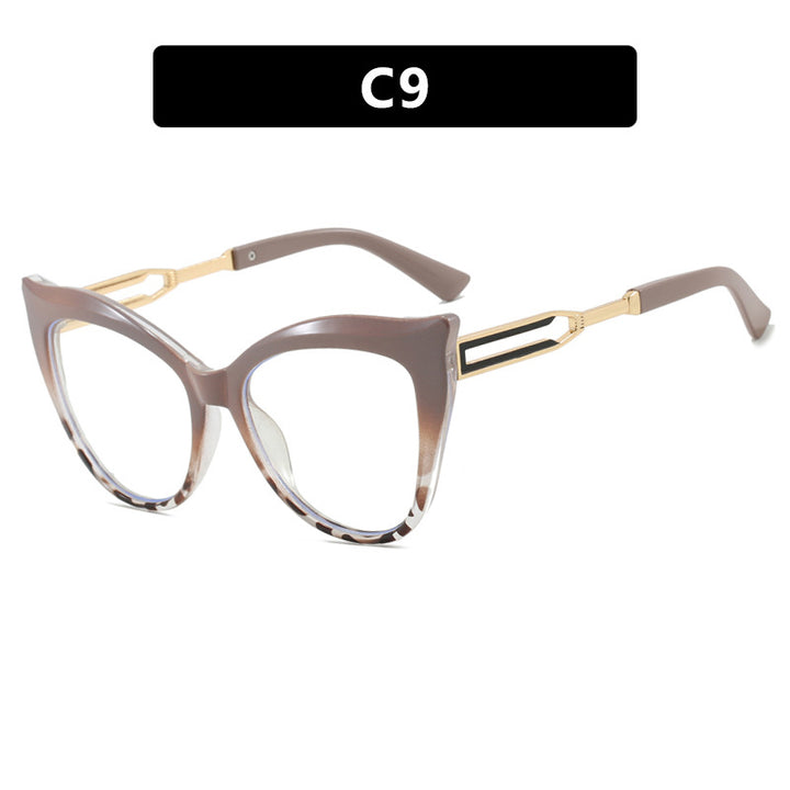 Ladies cat-eye glasses with elegant metal frame Stornfield