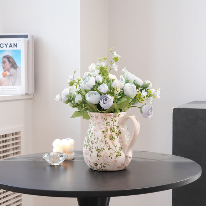 Elegant Faux Peony Bouquet