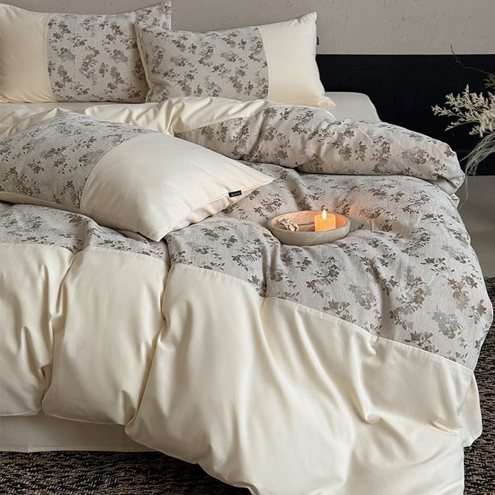 Botanical Patchwork Duvet Cover Set