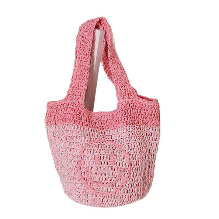 Hand-knotted shopping bag with casual design Stornfield