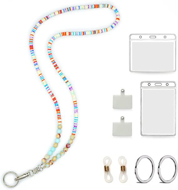 Beaded ID Badge Lanyard Stornfield