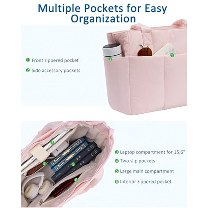 Practical Shopper Bag with Multiple Compartments Stornfield