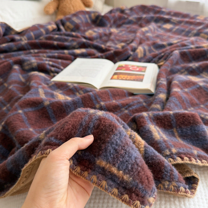 Cozy Flannel Throw Blanket