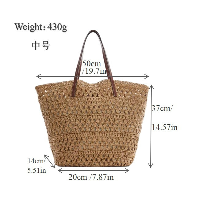 Handwoven Macrame Beach Bag Stornfield