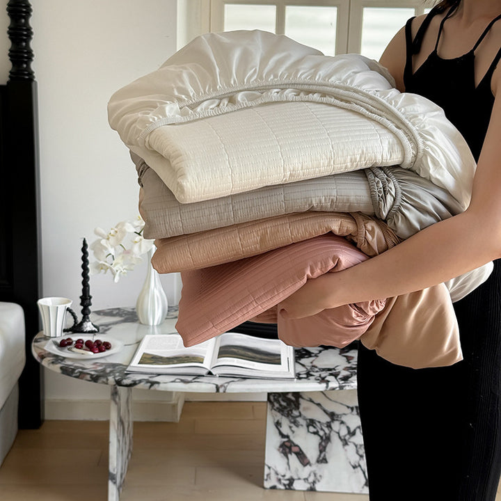 Quilted Waterproof Fitted Mattress Protector