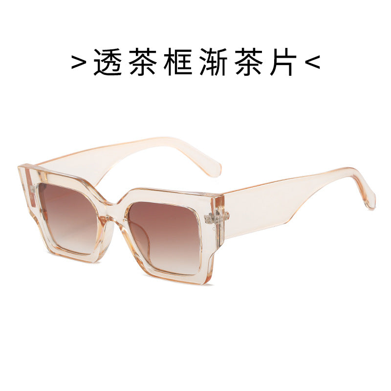Ladies fashionable square sunglasses with wide frame and UV protection Stornfield