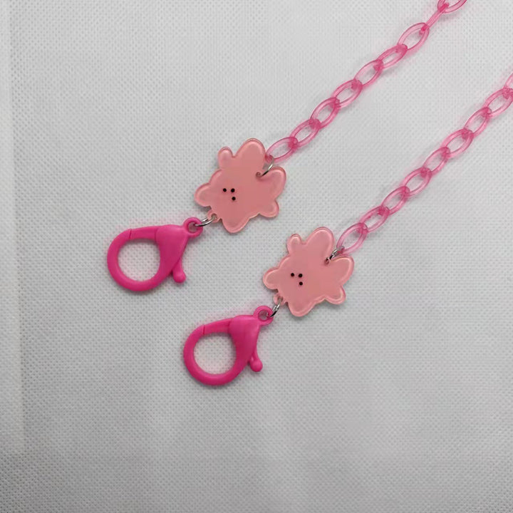 Playful glasses holder chain with floral motif Stornfield
